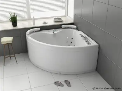 2 Persoons Whirlpool Massagebad – kavel bij Vlavem