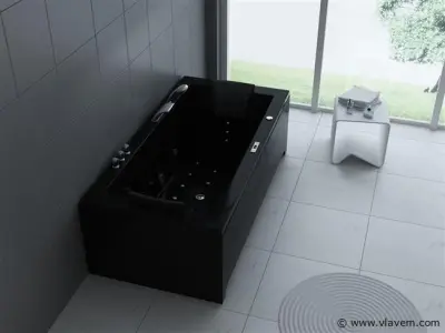 1 à 2 Persoons whirlpool massagebad – kavel bij Vlavem