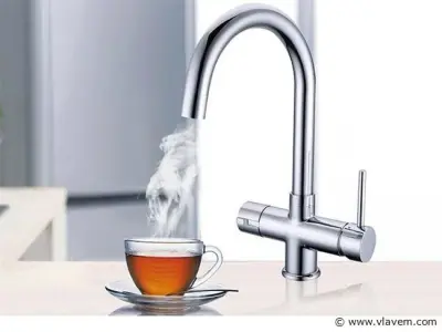 3-in-1 Kokend water kraan – kavel bij Vlavem
