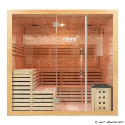 Sauna Nordic Stone Square – kavel bij Vlavem