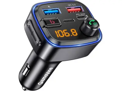 GizmoVine Bluetooth-autoadapter, FM-zender telefoonkit – kavel bij XL Auctions