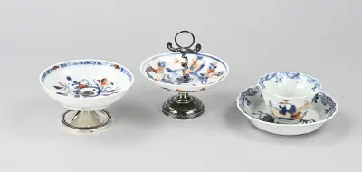 3x 18e Eeuws Chinees porselein – kavel bij Twents Veilinghuis