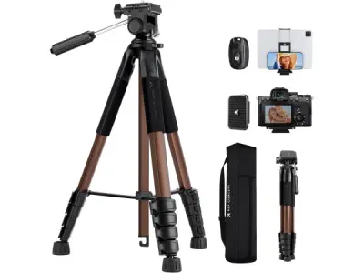 K&F CONCEPT 75" aluminium camerastatief - Tripod – kavel bij XL Auctions