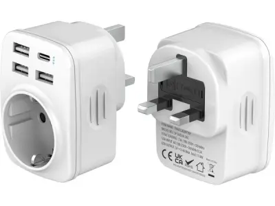 Engelse Adapter - Met USB-C – kavel bij XL Auctions