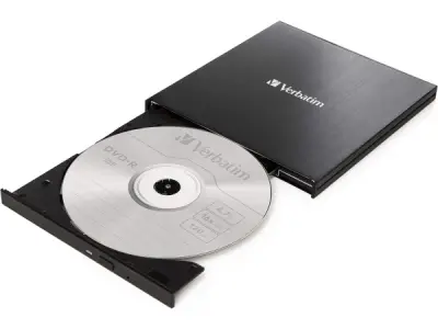 Verbatim Externe Slimline CD/DVD Writer I USB 3.2 - USB-C – kavel bij XL Auctions