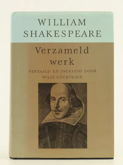 William Shakespeare Verzameld werk vertaald en ingeleid door Willy Courteaux - DNB/uitgeverij Pelckmans Uitgeverij Kok Agora – kavel bij De Kringwinkel, Antwerpen