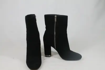 Zwarte Suede Enkellaarsjes - Michael Kors Maat 40 – kavel bij De Kringwinkel, Brecht