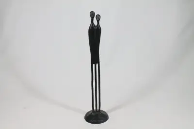 Metalen Sculptuur: Twee worden één - Louise Hederström – kavel bij De Kringwinkel, Brecht