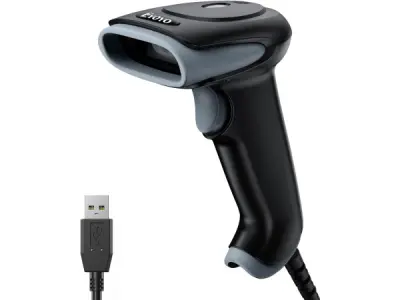 Eyoyo 1D 2D barcodescanner bekabeld, USB-handscanner voor pc – kavel bij XL Auctions