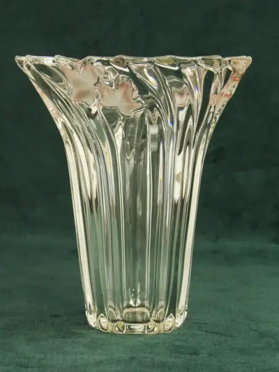 Mikasa of Walther-Glas 24% kristallen vaas - Jaren 80/90 – kavel bij De Kringwinkel, Antwerpen