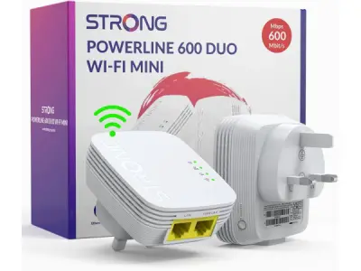 STRONG AV600Mbit/s Powerline adapterset - plug & play – kavel bij XL Auctions