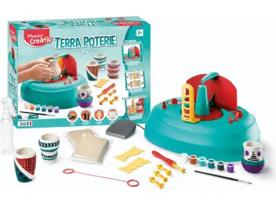 Maped Creativ Terra Pottery - pottenbakkerij vooor kinderen – kavel bij XL Auctions