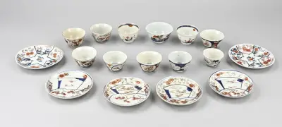 Lot Chinees Imari kop/schotels – kavel bij Twents Veilinghuis