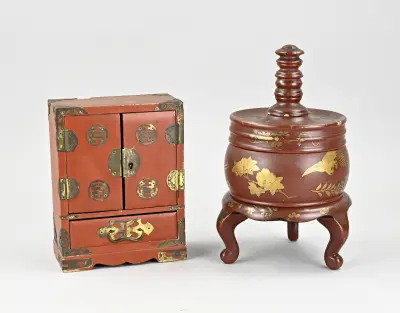 2x Lakwerk, Japan/China – kavel bij Twents Veilinghuis