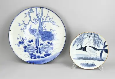 2x Japanse schotel Ø 29 - 46 cm – kavel bij Twents Veilinghuis