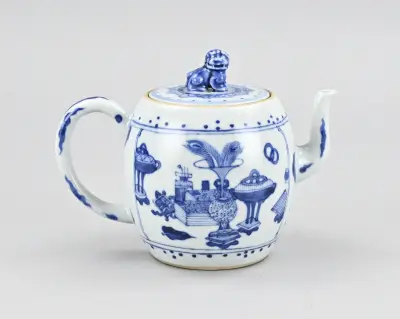 Chinese theepot Ø 9,5 cm – kavel bij Twents Veilinghuis
