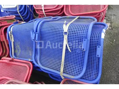 20 metalen stoelen voor wachtstoel – kavel bij Auctelia, Merelbeke-Melle