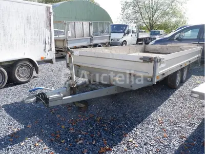 Saris C2C dubbelassige aanhangwagen (VIN:XLGC2CACKA0558168) – kavel bij Auctelia, Fauvillers