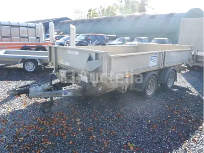 Ifor Williams DB Tweeassige Kanteltrailer (VIN:SCKD00000J0752775) – kavel bij Auctelia, Fauvillers