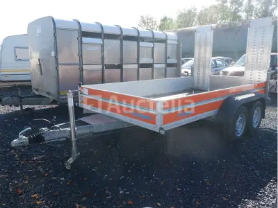 Meyers WM U100/6 Tweeassige Aanhangwagen (VIN:WWC2MB5Y3MW300013) – kavel bij Auctelia, Fauvillers