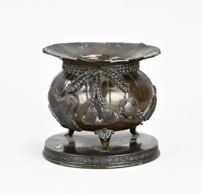 Japanse wierookbrander, 1900 – kavel bij Twents Veilinghuis