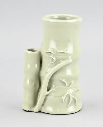 Chinese brushpot, 16,5 cm – kavel bij Twents Veilinghuis