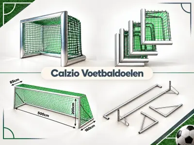 Calzio Professionele Aluminium Trainings- & Voetbaldoelen – veiling bij Auctim