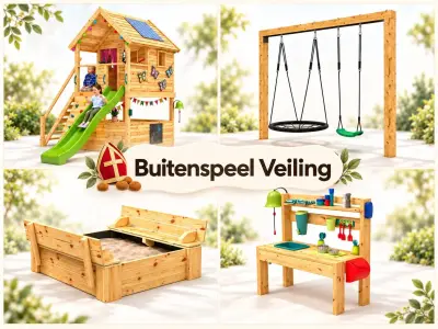Zandbakken, Mud Kitchens, Schommels en Speeltoestellen – veiling bij Auctim