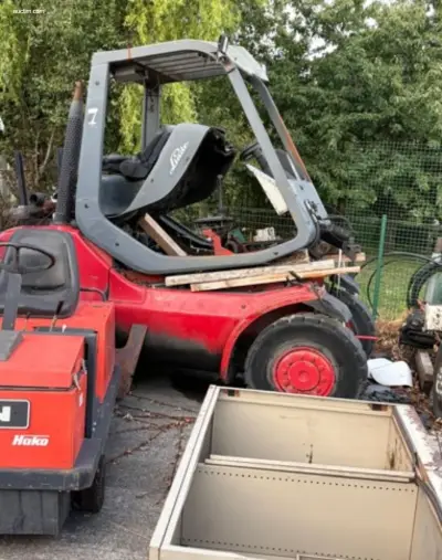 Heftruck voor onderdelen Linde – kavel bij Auctim