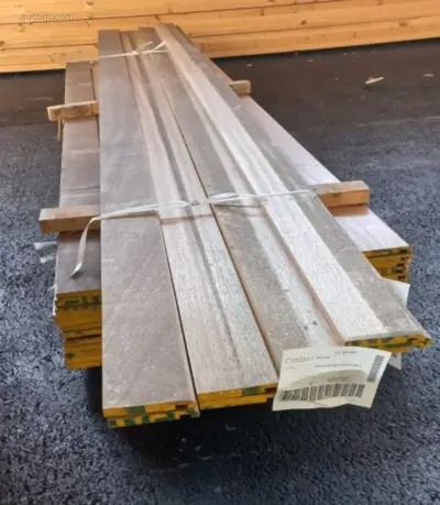 (80x) Stormplanken Omniplex D.R. MERANTI Gerutu – kavel bij Auctim, Harelbeke