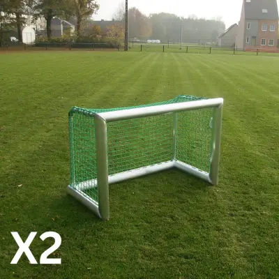 (2x) Trainingsdoelen Calzio Champion Mini 120 – kavel bij Auctim, Grobbendonk