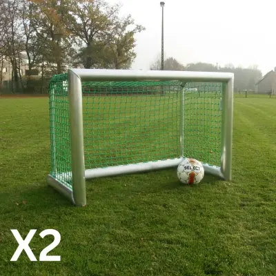 (2x) Trainingsdoelen Calzio Champion Mini 160 – kavel bij Auctim, Grobbendonk