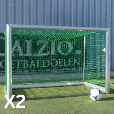 (2x) Trainingsdoelen Calzio Champion Mini 180 – kavel bij Auctim, Grobbendonk