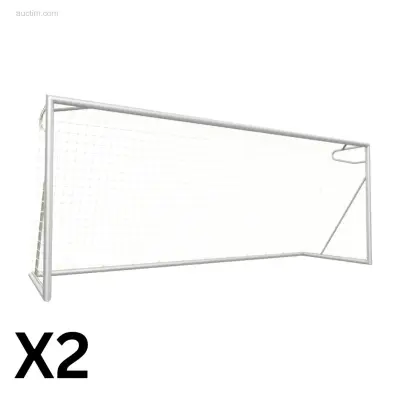 (2x) Voetbaldoelen Calzio Champion 500, incl – kavel bij Auctim, Grobbendonk