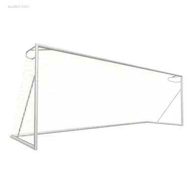 Voetbaldoelen Calzio Elite 732, incl doelnet Wit – kavel bij Auctim, Grobbendonk