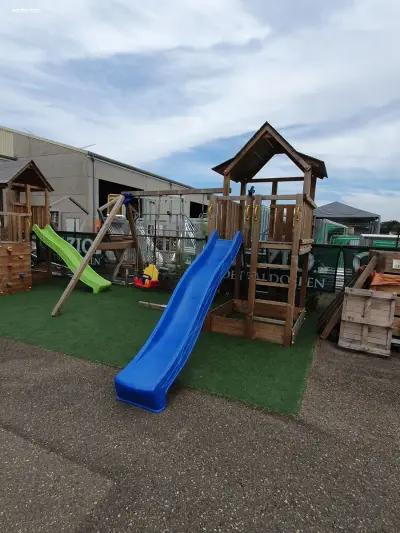 Speeltoestel Blue-Rabbit Pagoda – kavel bij Auctim, Grobbendonk