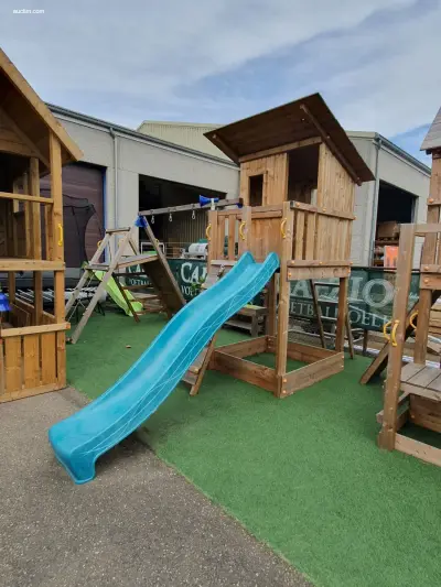 Speeltoestel Blue-Rabbit Beach Hut – kavel bij Auctim, Grobbendonk