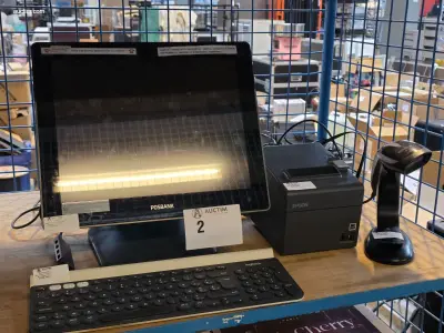 touchscreen kassa POSBANK APEXA_CDP – kavel bij Auctim, Aartselaar