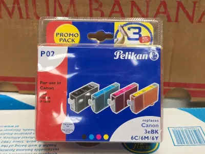 (130x) Inktpatronen voor printers Pelikan P02 – kavel bij Auctim, Aartselaar