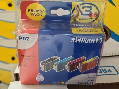 (110x) Inktpatronen voor printers Pelikan P02 – kavel bij Auctim, Aartselaar