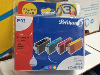 (120x) Inktpatronen voor printers Pelikan P02 – kavel bij Auctim, Aartselaar
