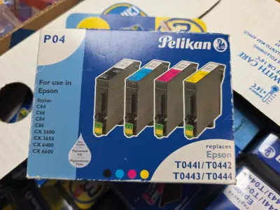 (120x) Inktpatronen voor printers Pelikan P04 – kavel bij Auctim, Aartselaar