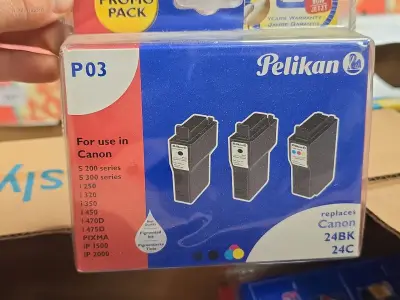 (90x) Inktpatronen voor printers Pelikan P03 – kavel bij Auctim, Aartselaar