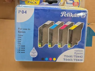 (150x) Inktpatronen voor printers Pelikan P04 – kavel bij Auctim, Aartselaar