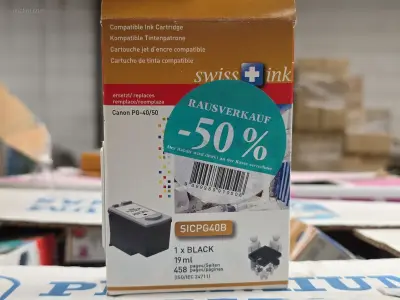 (200x) Inktpatronen voor printers Swiss Ink – kavel bij Auctim, Aartselaar