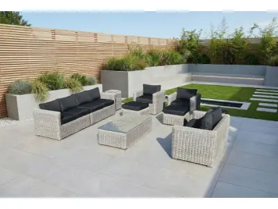 Loungeset incl. kussens 10-delig – kavel bij XL Auctions