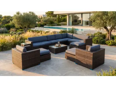 Loungeset incl. kussens 12-delig – kavel bij XL Auctions