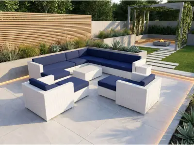 Loungeset incl. kussens 12-delig – kavel bij XL Auctions
