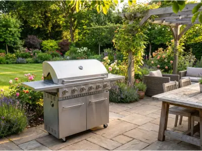 RVS Gasbarbecue - 6 branders met zijbrander – kavel bij XL Auctions