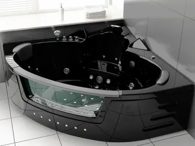 Whirlpool massagebad 150x150x62cm – kavel bij XL Auctions